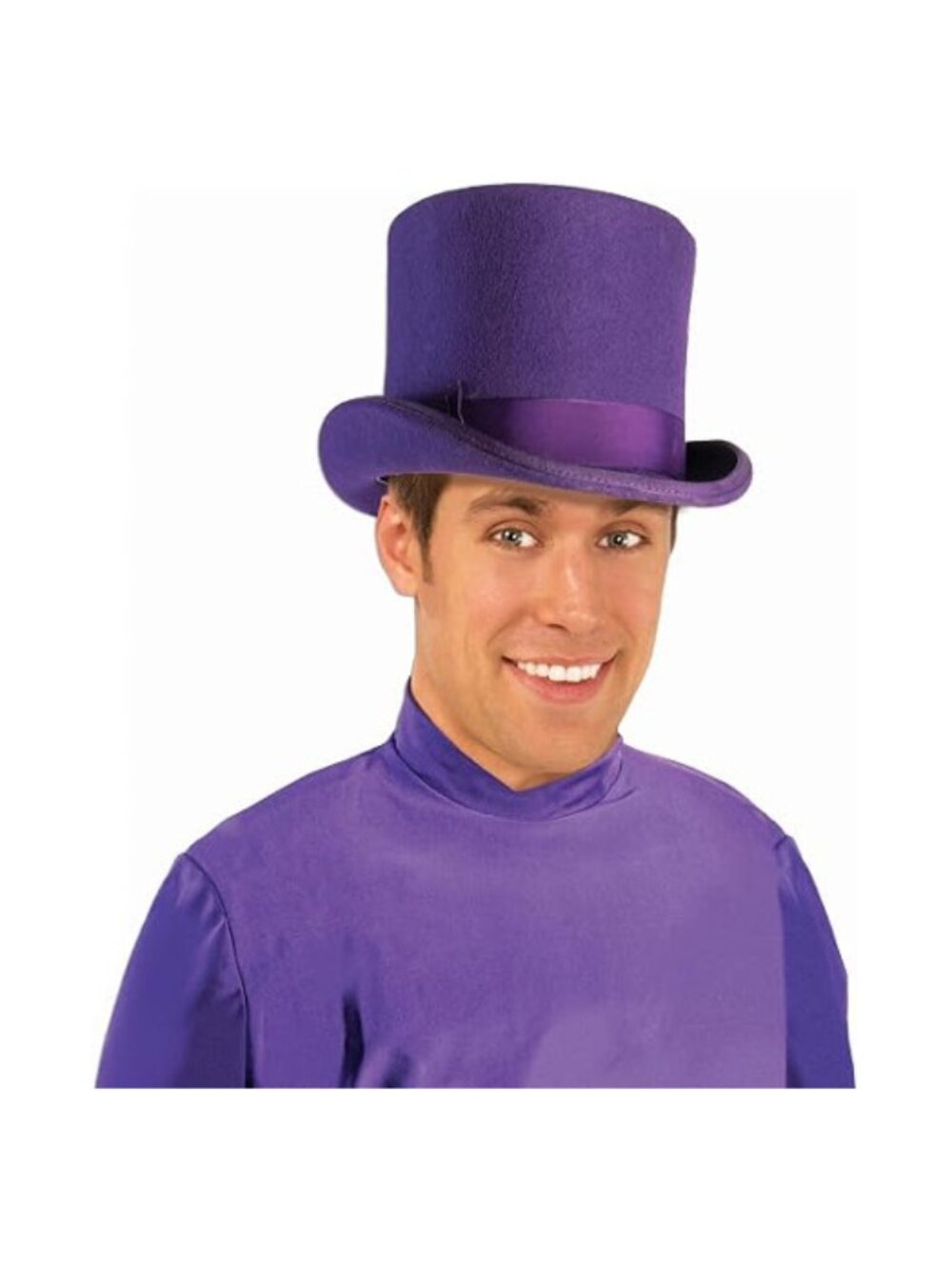 Rubies Super Deluxe Purple Top Hat for Adults